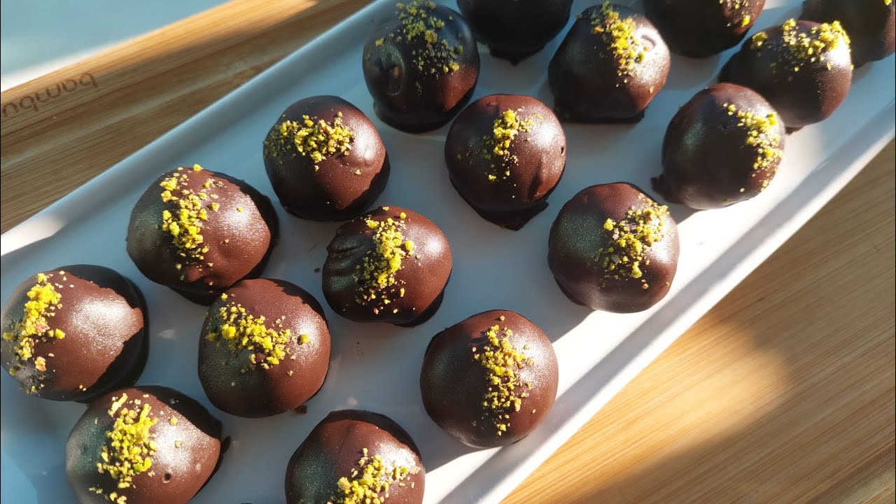 Cherry Brownie Balls